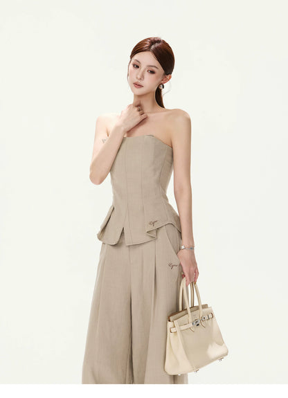 CYNR French Chic Cotton-Linen Blend Set