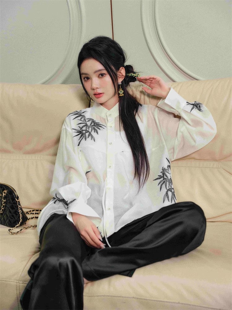 11 niseey Asymmetric Bamboo Shirt