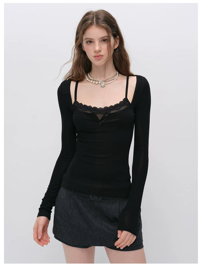 VIA PITTI VIACT6342 Tencel-Wool Blend Top