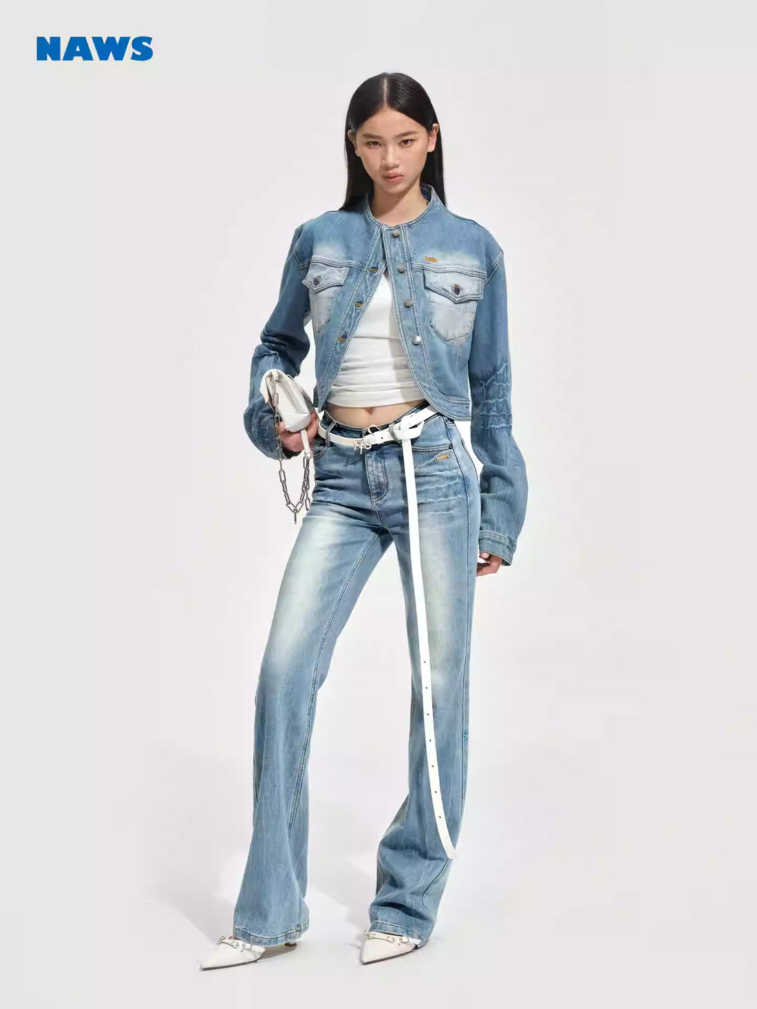 NAWS Washed silhouette regular-fit jacket