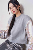 11 niseey Zhi Tou Short Hoodie Sequined Skirt Set （Separate）