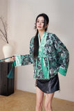 11 niseey Sequined Embroidered Chinese-style Coat Set( Separate)