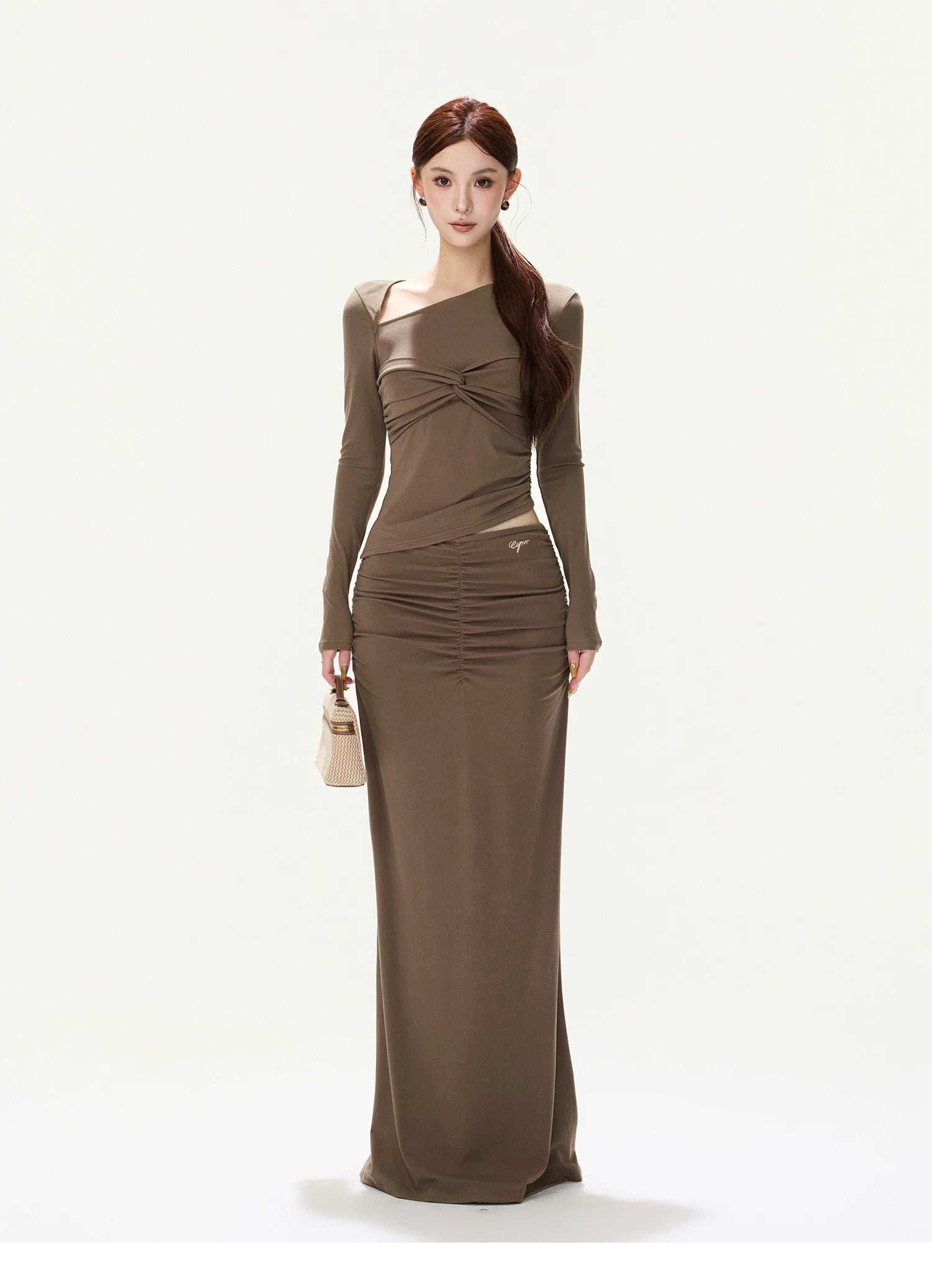 CYNR Vintage Y2K Knit Two-Piece Set