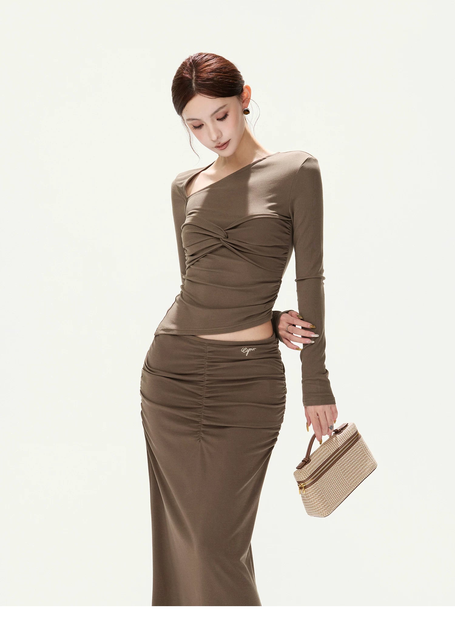 CYNR Vintage Y2K Knit Two-Piece Set