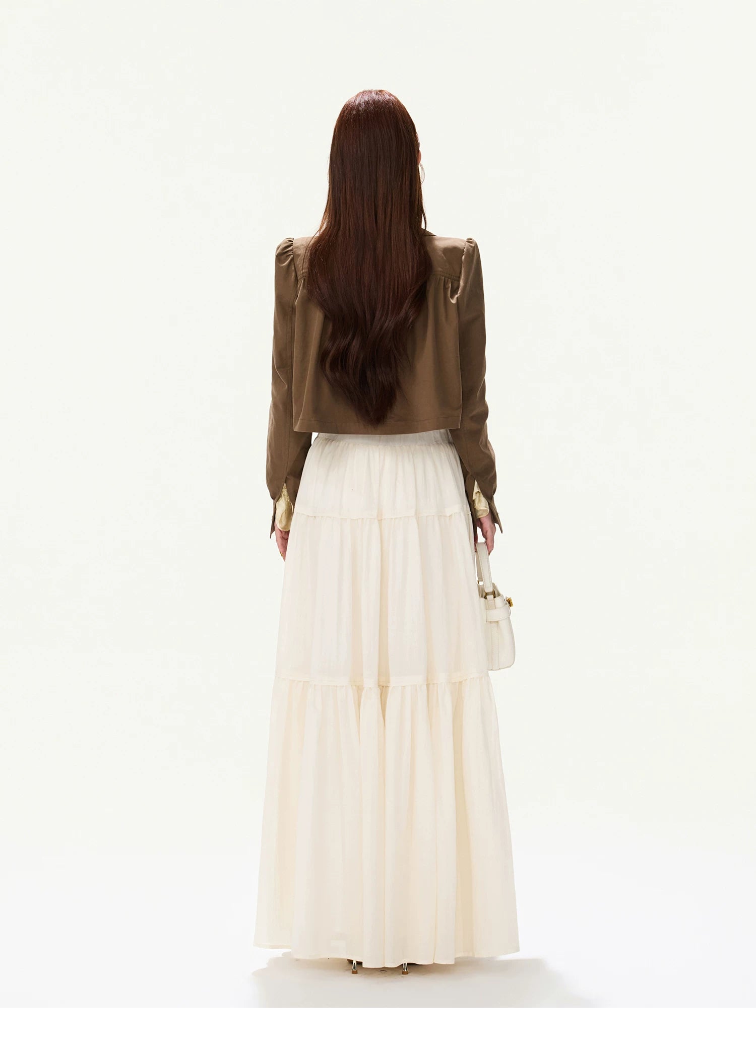 CYNR Vintage Puff-Sleeve Jacket