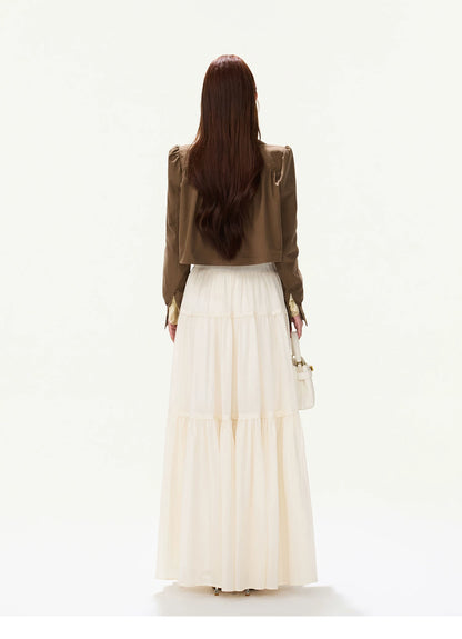 CYNR Vintage Puff-Sleeve Jacket