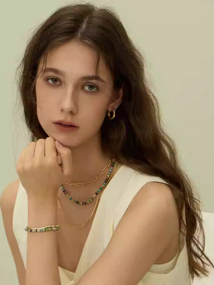 ARSIS Y-shaped simple necklace