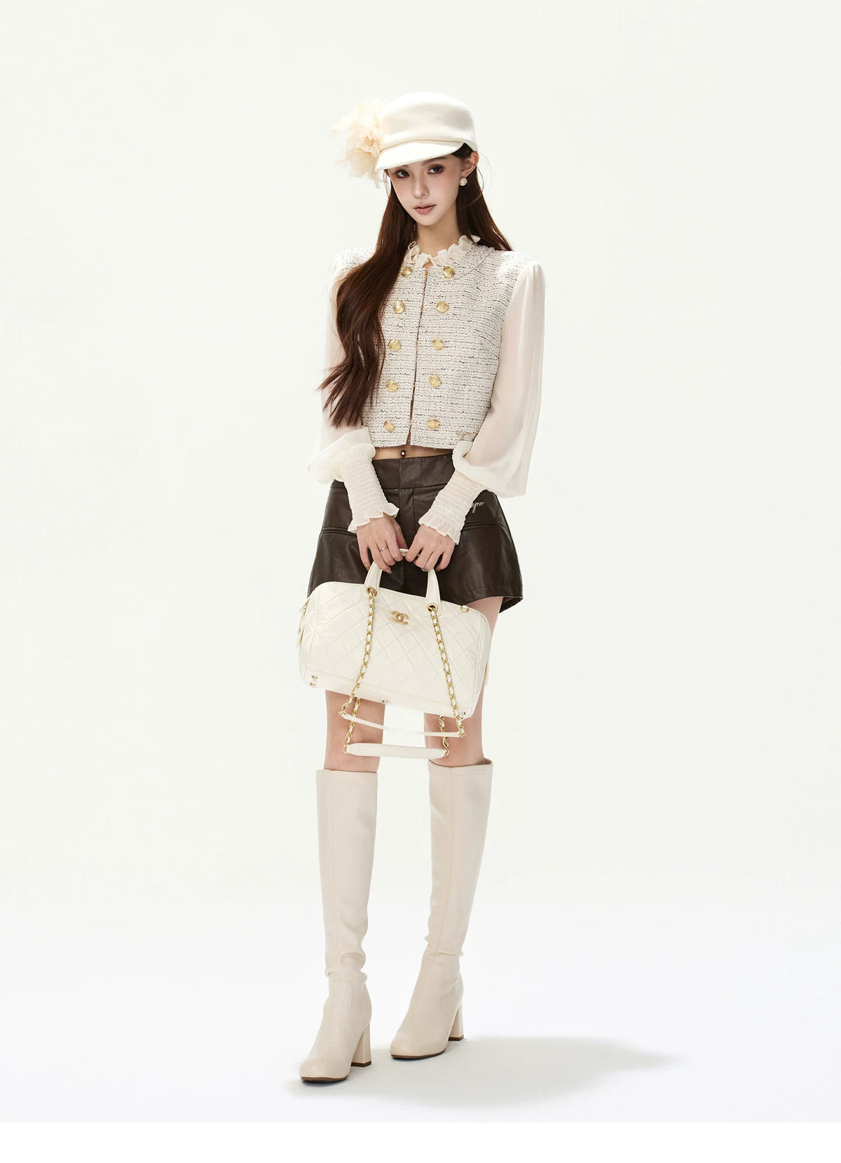 CYNR Tweed Cropped Jacket