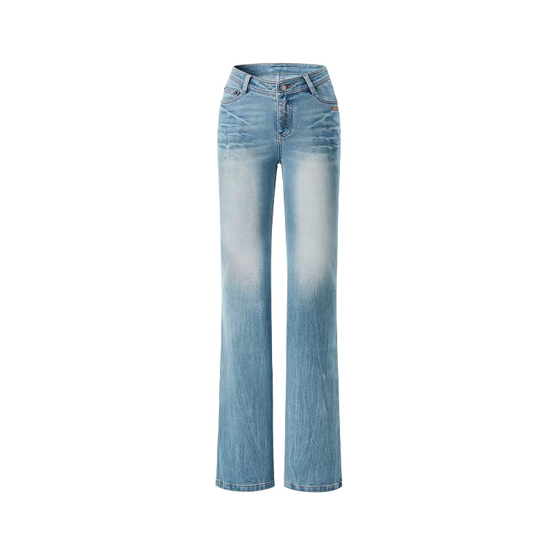NAWS Washed tight straight leg jeans