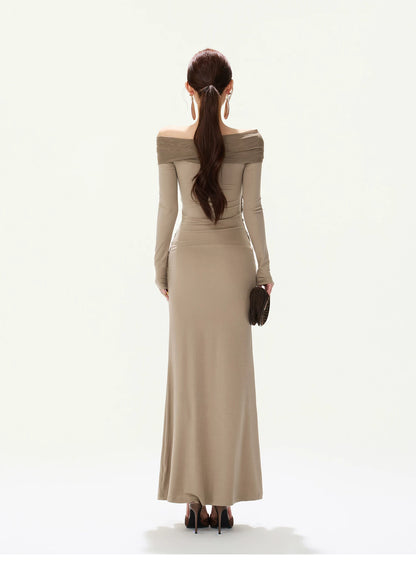 CYNR Off-the-Shoulder Dress