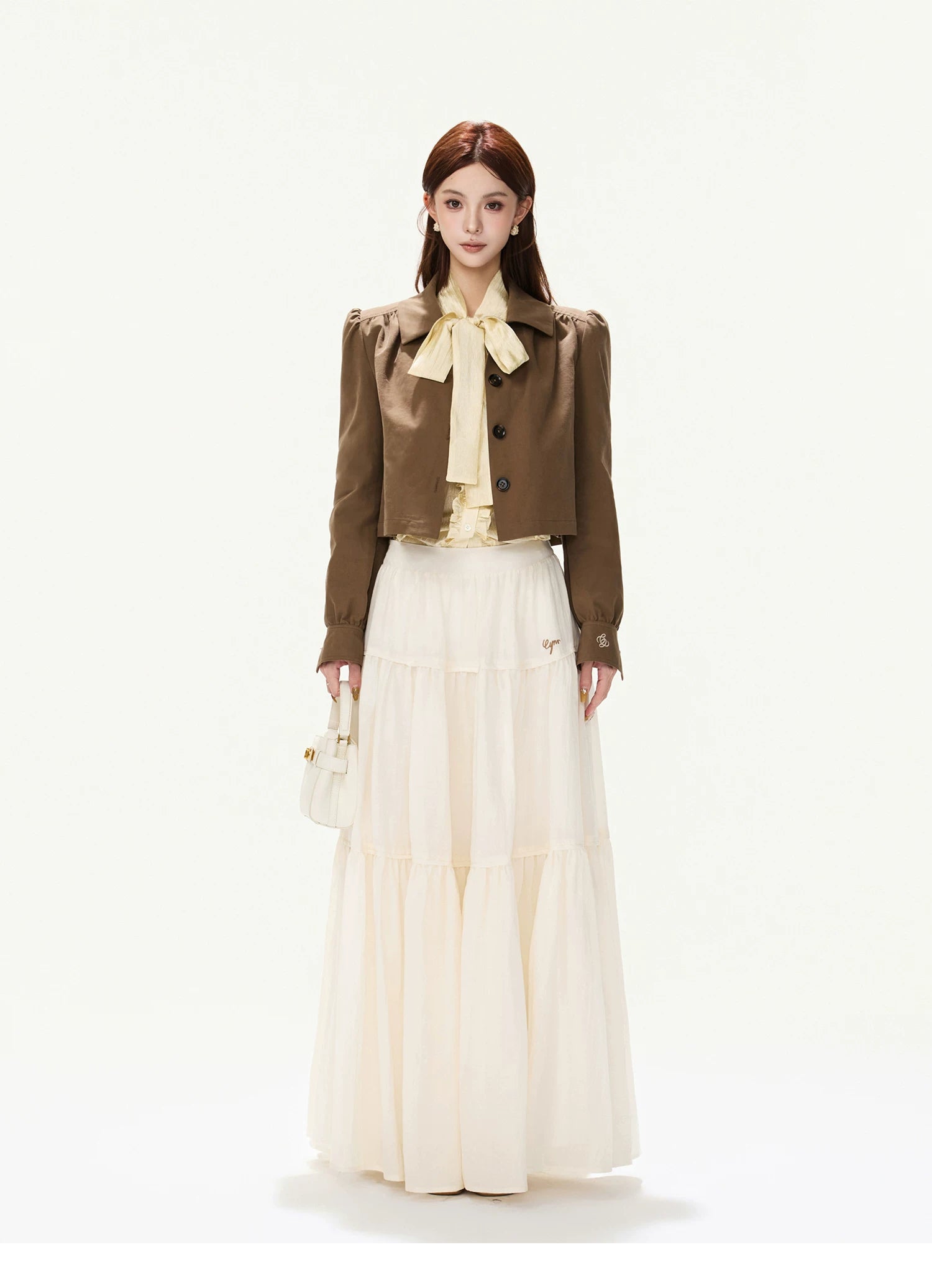 CYNR Vintage Puff-Sleeve Jacket