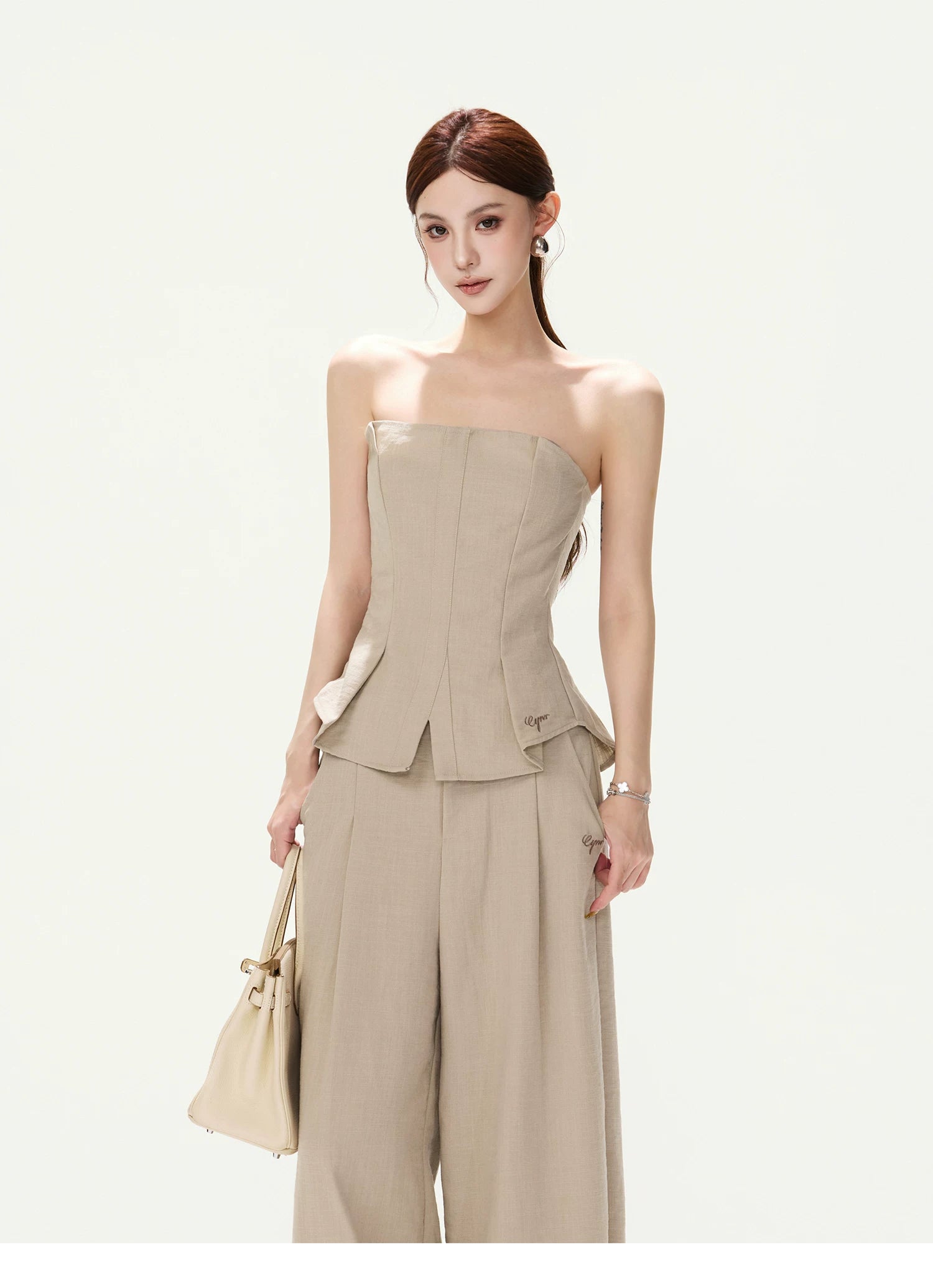 CYNR French Chic Cotton-Linen Blend Set