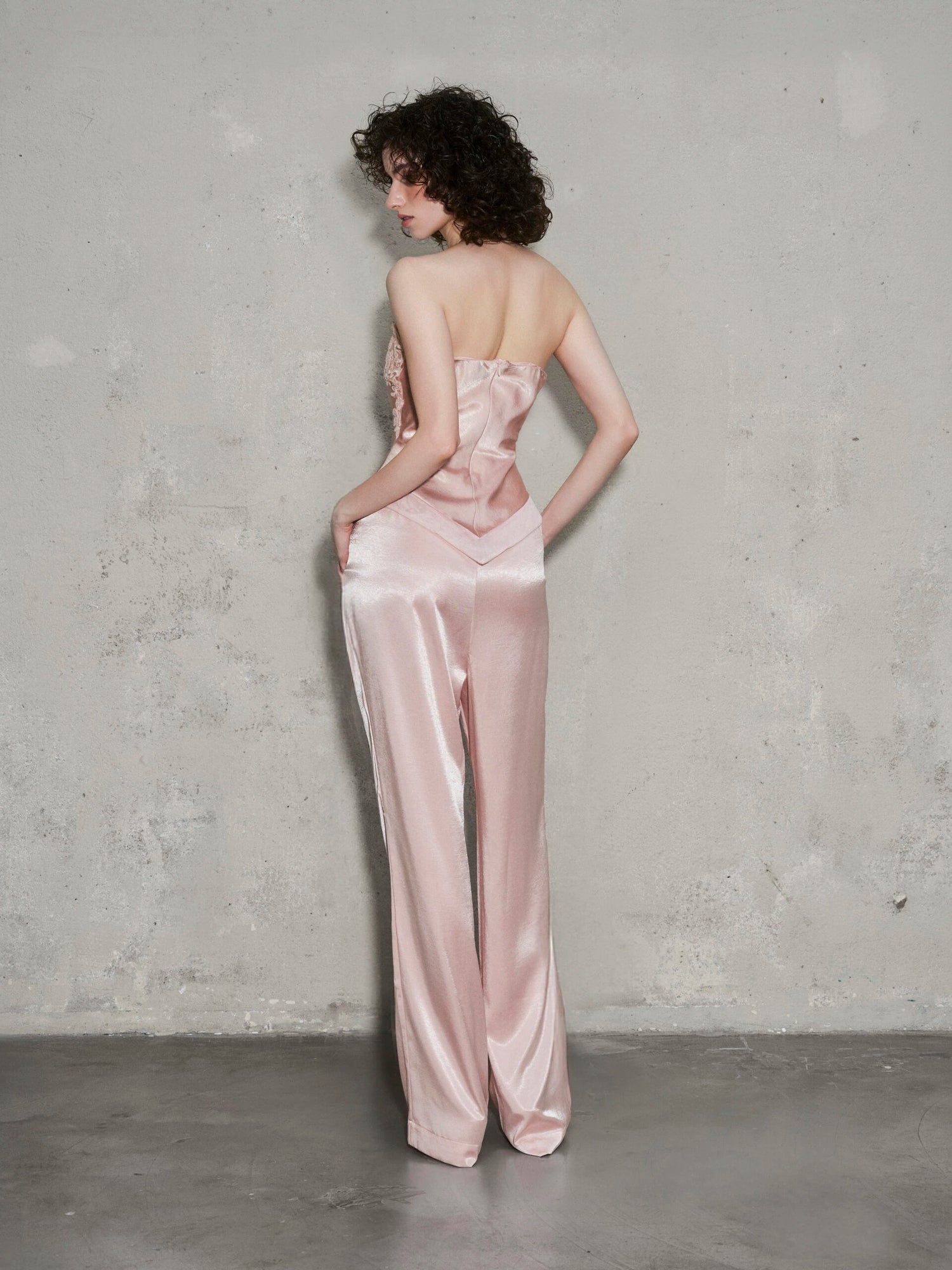 OIA Nadiyya Top &amp; Pija Pants-Pink