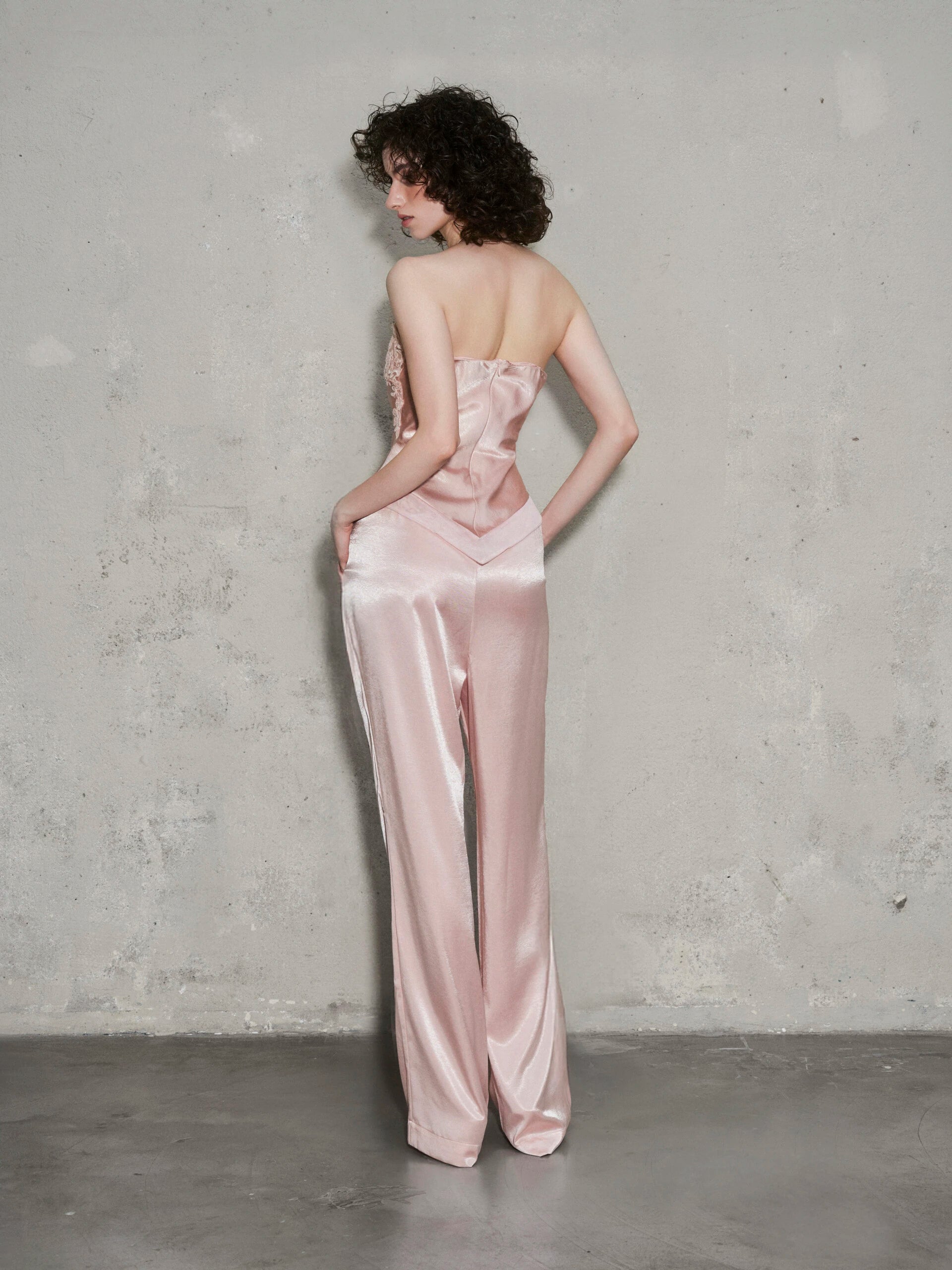 OIA Nadiyya Top &amp; Pija Pants-Pink