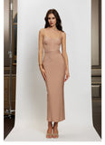 SheerLuck Bianca Bandage Maxi Dress