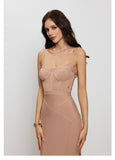 SheerLuck Bianca Bandage Maxi Dress