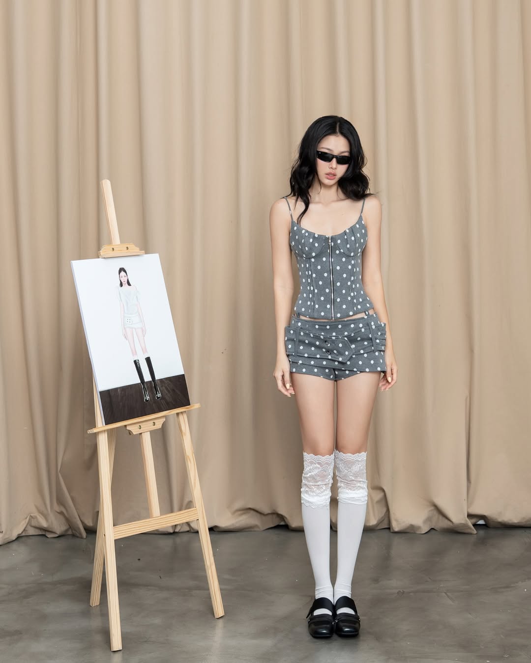 SWAN Closet Mirry Set