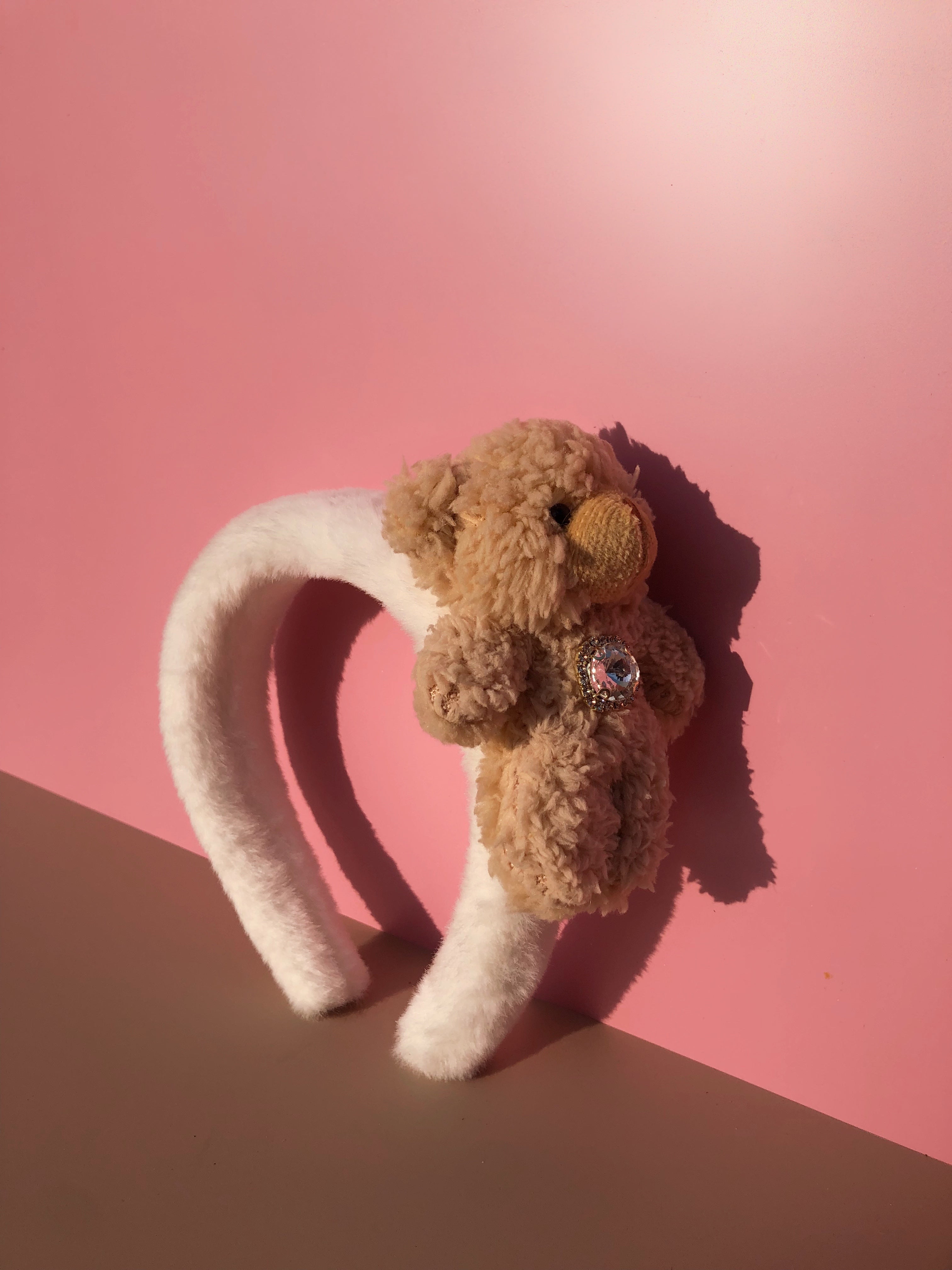 My Rosebar Snow Teddy Headband
