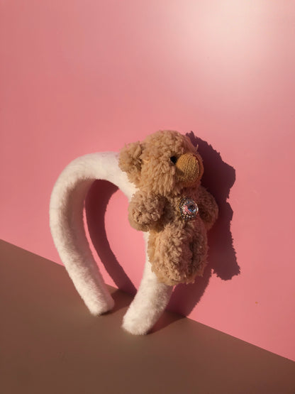 My Rosebar Snow Teddy Headband