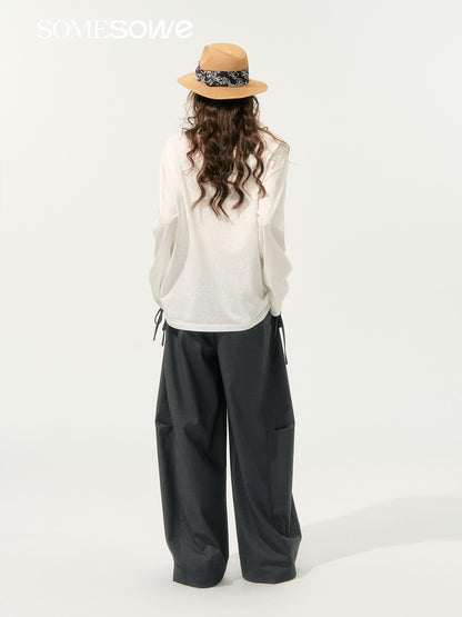 SOMESOWE S2508201 Love and peace long sleeve T-shirt