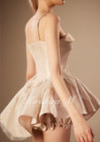 KiraKira.M K121149 "Wonderlust" Champagne glitter tutu-dress