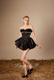 Kirakira.M K121147 "Wonderlust" Black Layer of lace tutu-dress