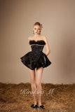 Kirakira.M K121147 "Wonderlust" Black Layer of lace tutu-dress