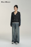 MacyMccoy MMC2024211 denim wide leg pants