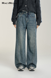 MacyMccoy MMC2024211 denim wide leg pants