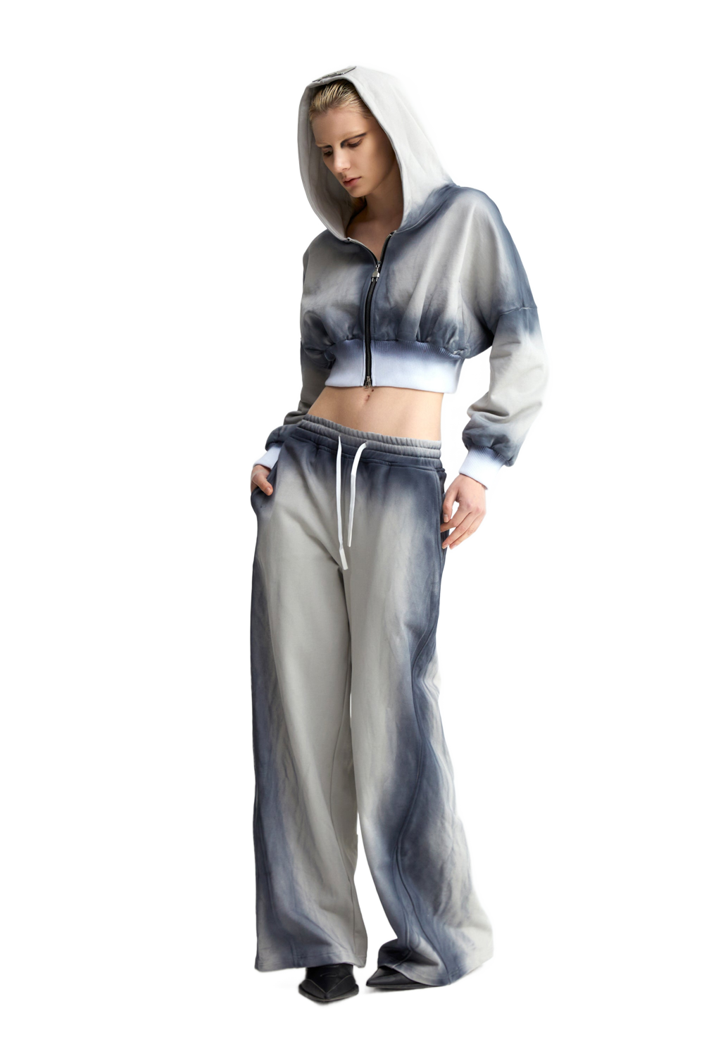 YJ1NGZYZJ Overdyed Relaxed Track Pants