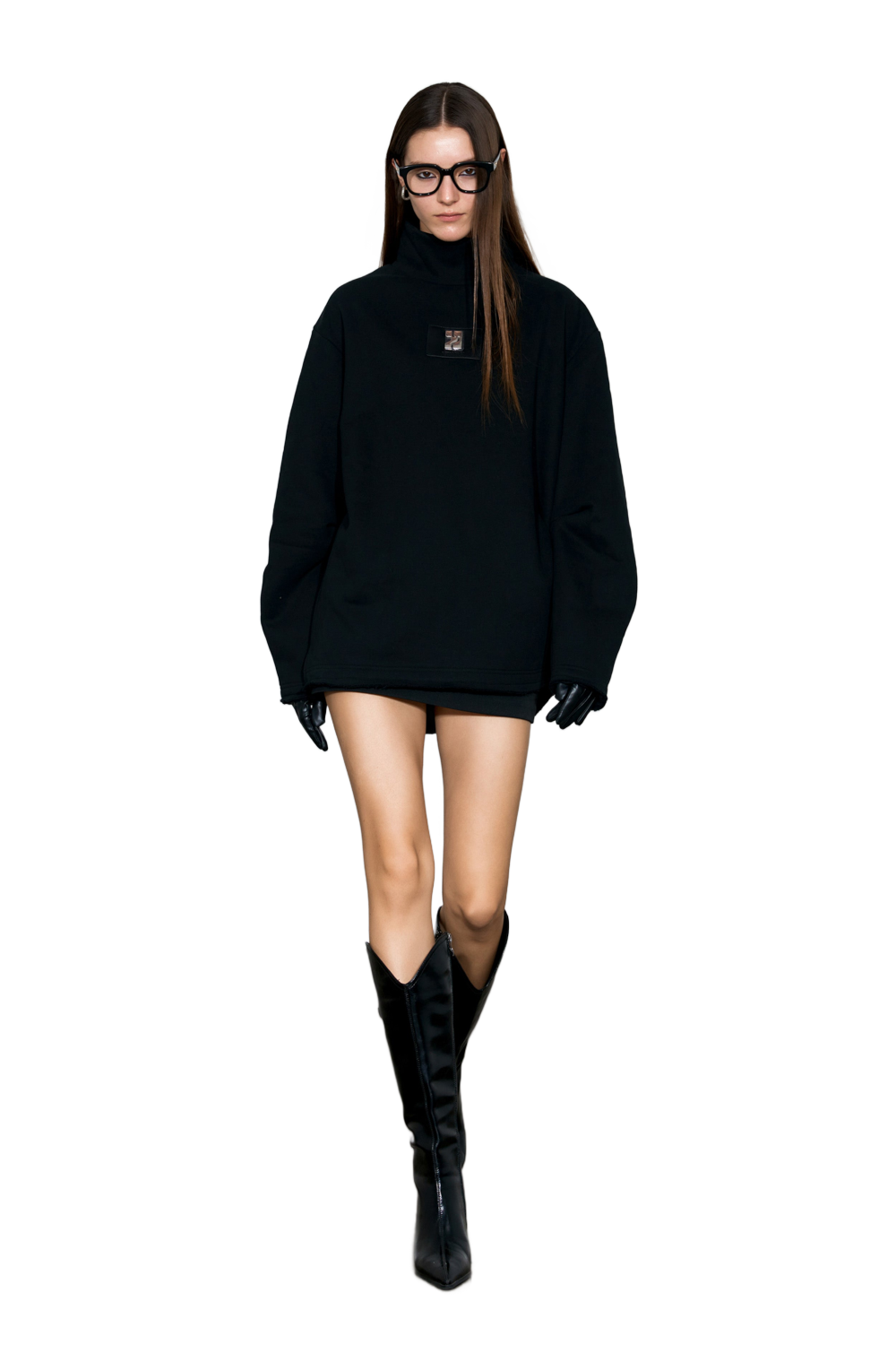 YJ1NGZYZJ Self-Heating Turtleneck Hoodie