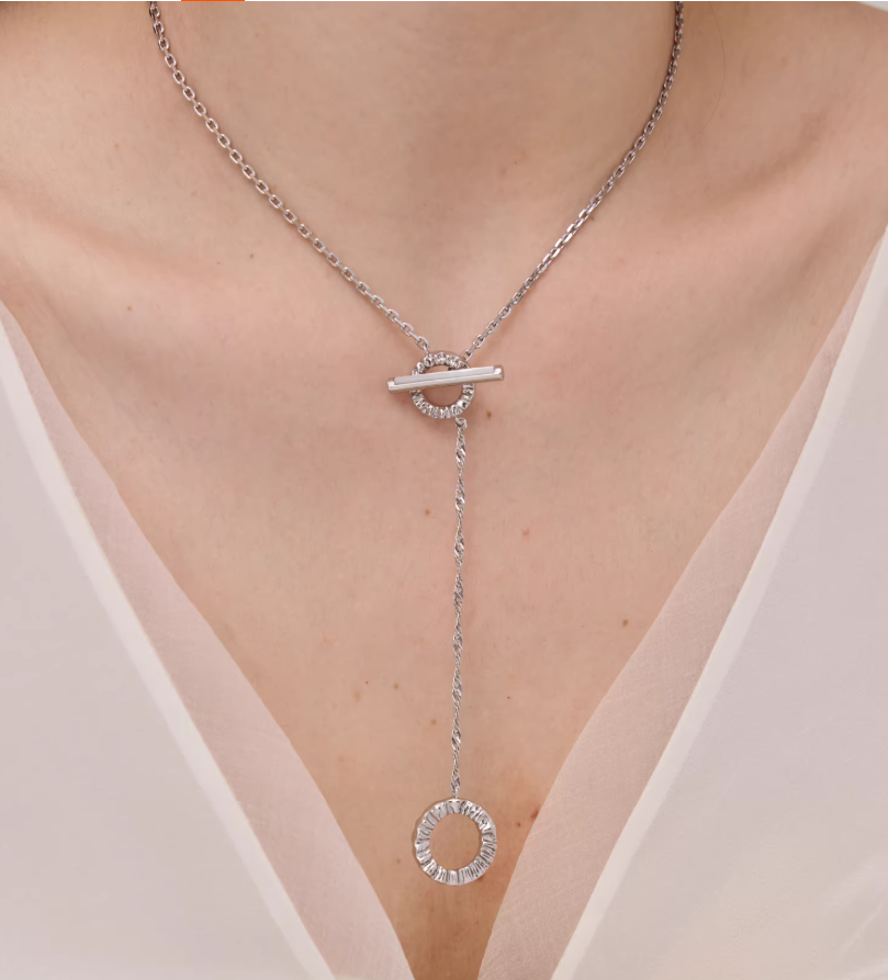 ARSIS Star Ring OT Buckle Necklace