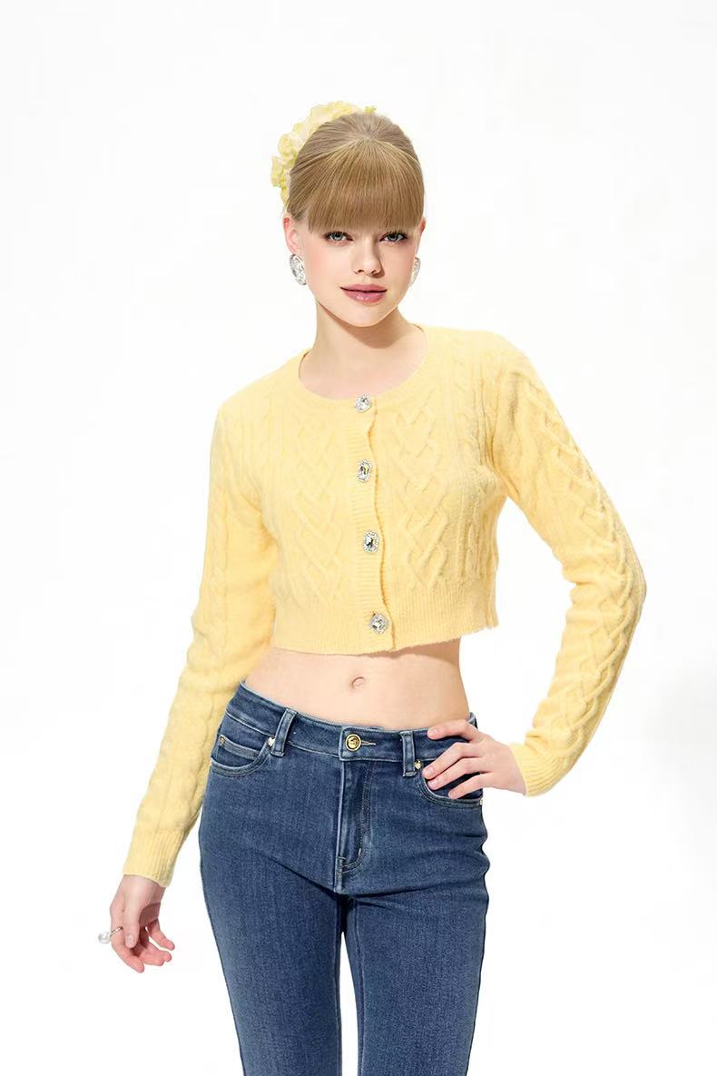 Nana Jacqueline Evie Cardigan (Yellow)