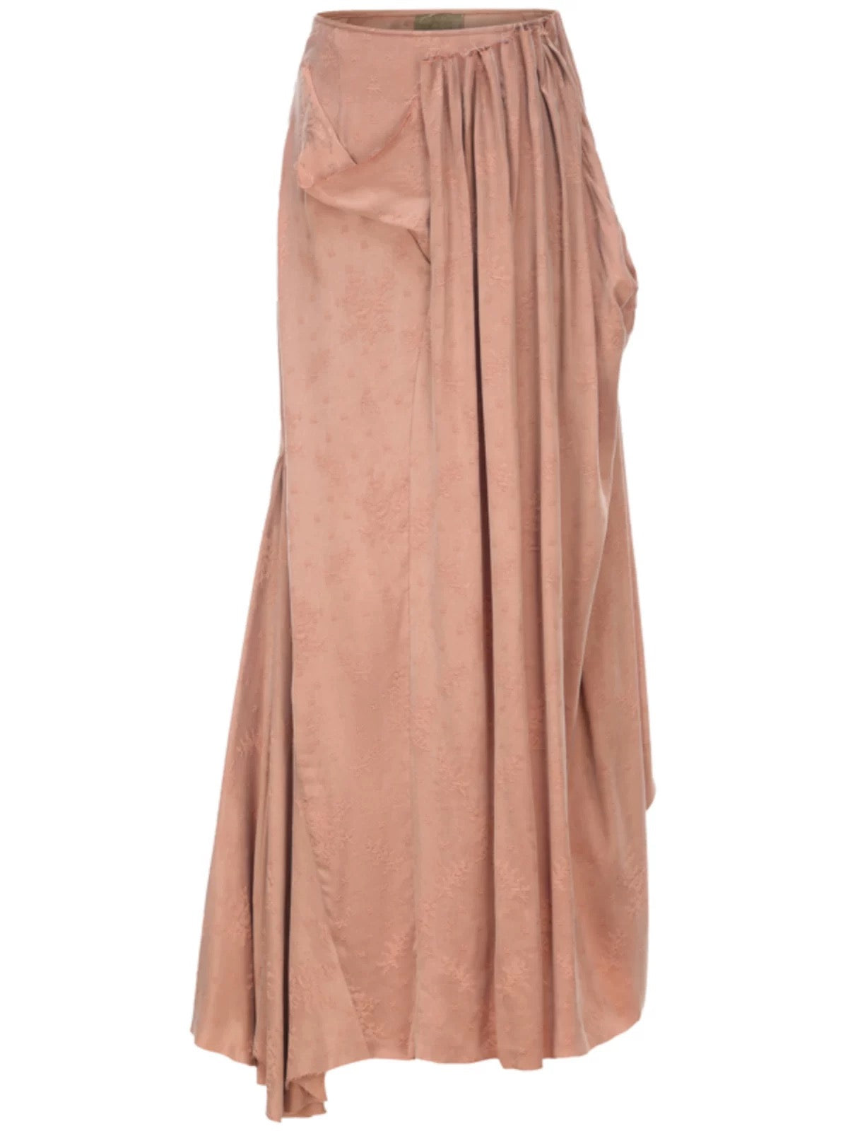 ELYWOOD 24SS036KL Pink copper ammonia skirt