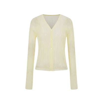Lafreedom LAF360410&amp;LAF360411&amp;LAF360412 Knitted elastic sunscreen cardigan top + tube top + skirt