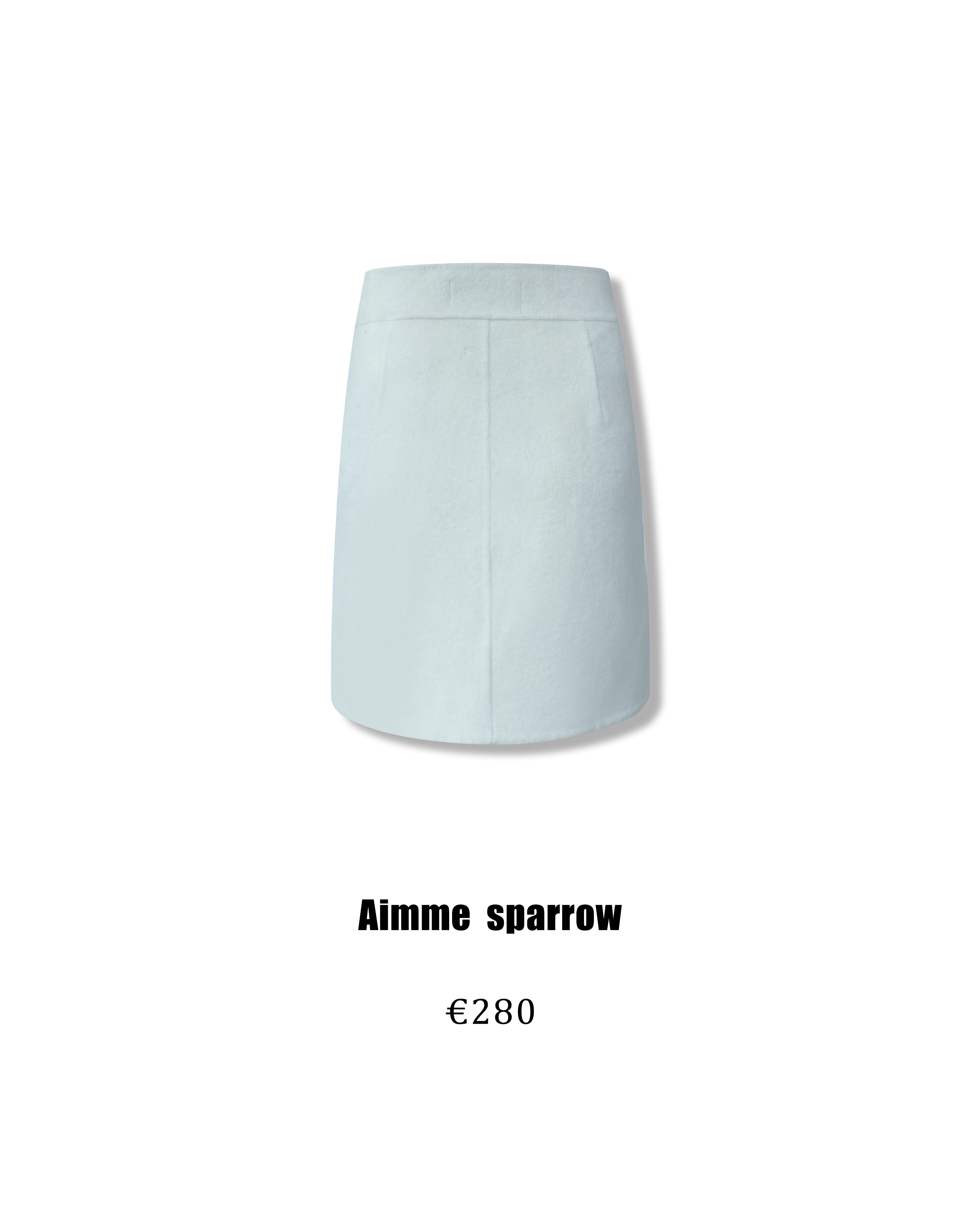 Aimme Sparrow 8923/8925 Neo-Chinese white coat+skirt