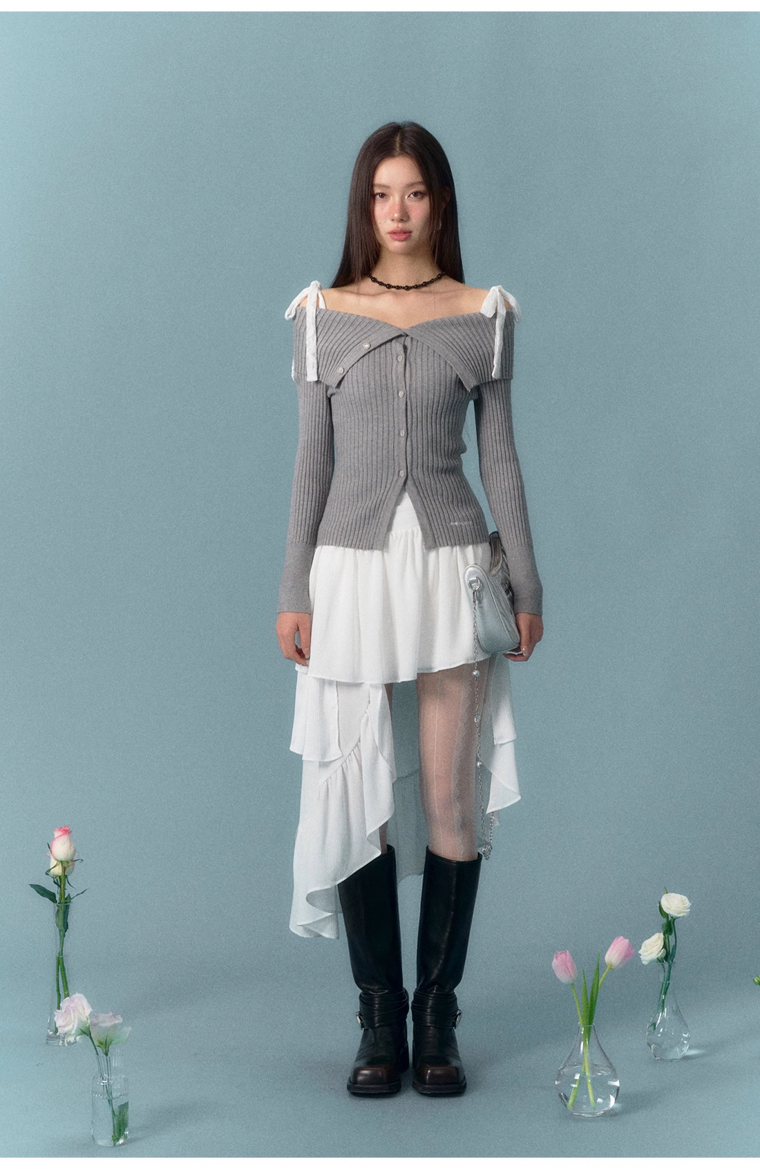 ASGONY [Star Style] Sale Ballet Top(2color)