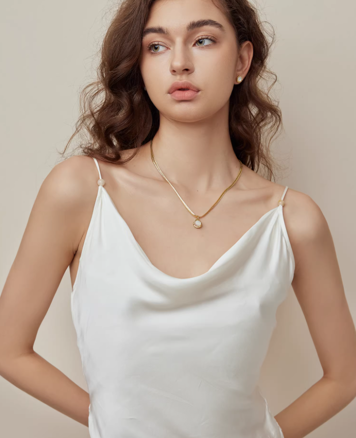 ARSIS Moonlight Snake Bone Necklace