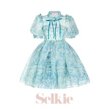 Selkie "Celadon" two-piece dress