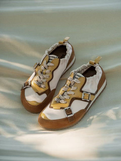 SugarSu Retro ballet style casual shoes (3color)