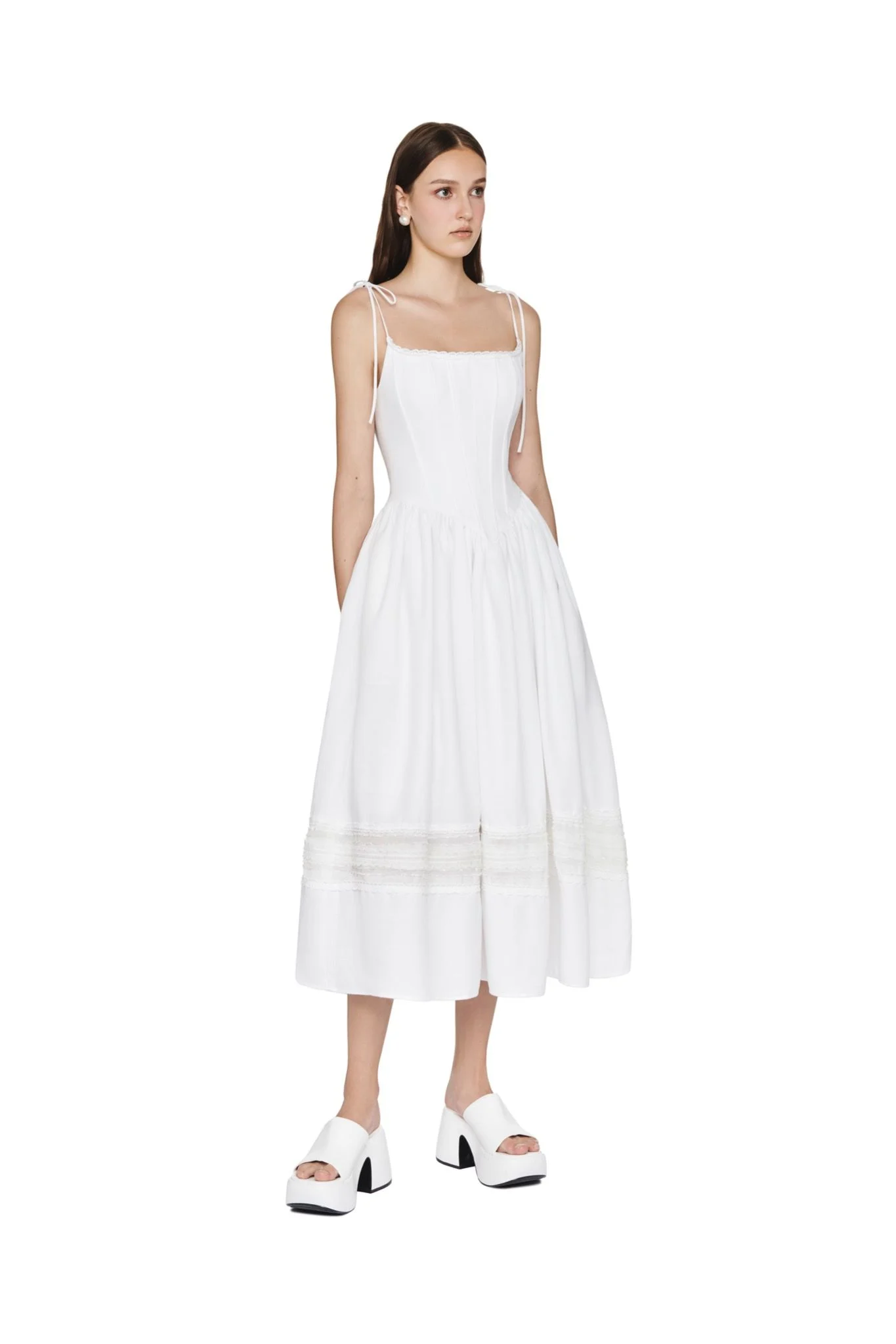 Jubin Sale COLBIE DRESS(white)