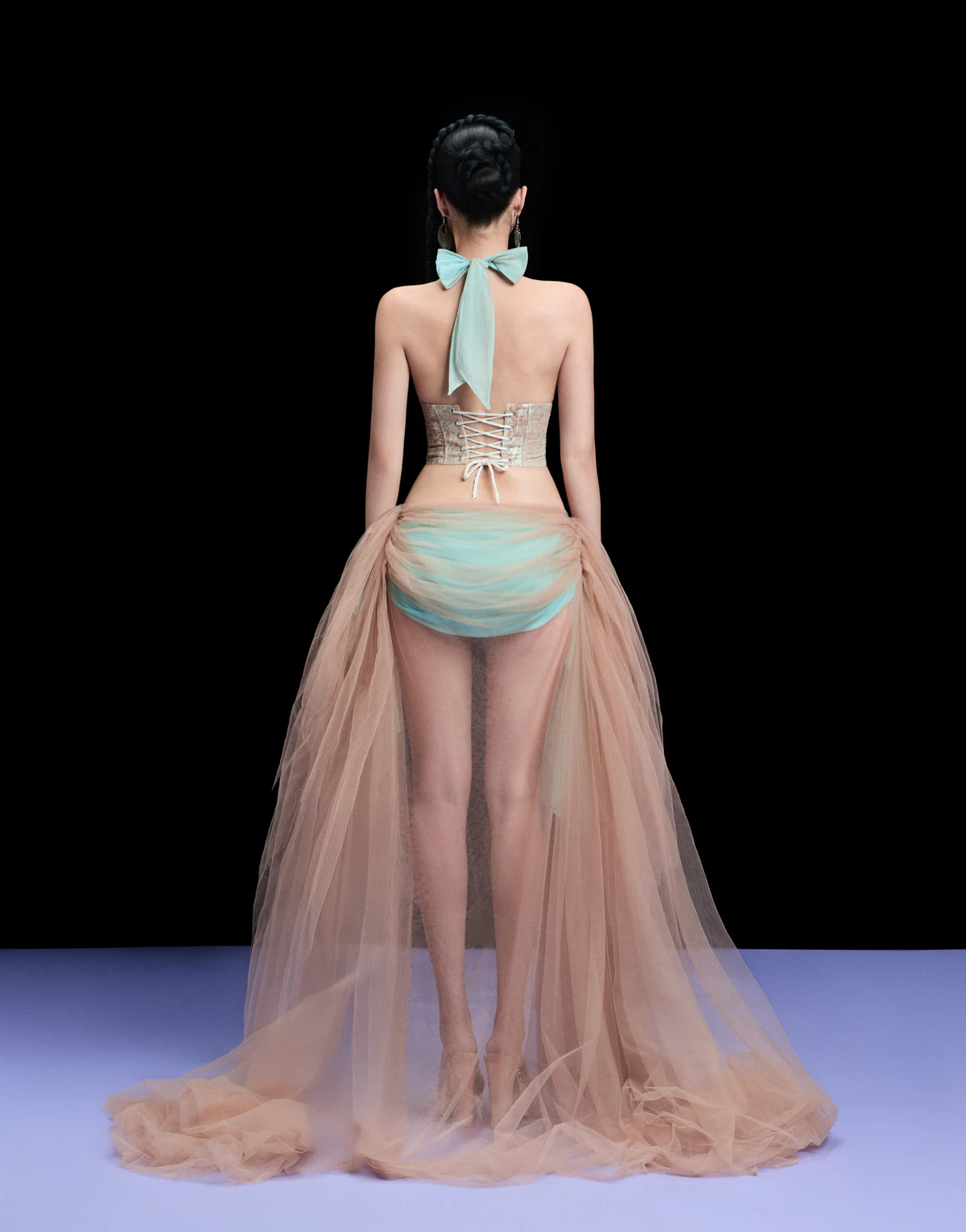 FFSD A VAN CORSET &amp; Ả SA SKIRT