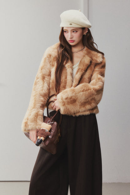 OTEBANBASS Ote260919 Aesthetic Eco-Fur Shearling Coat