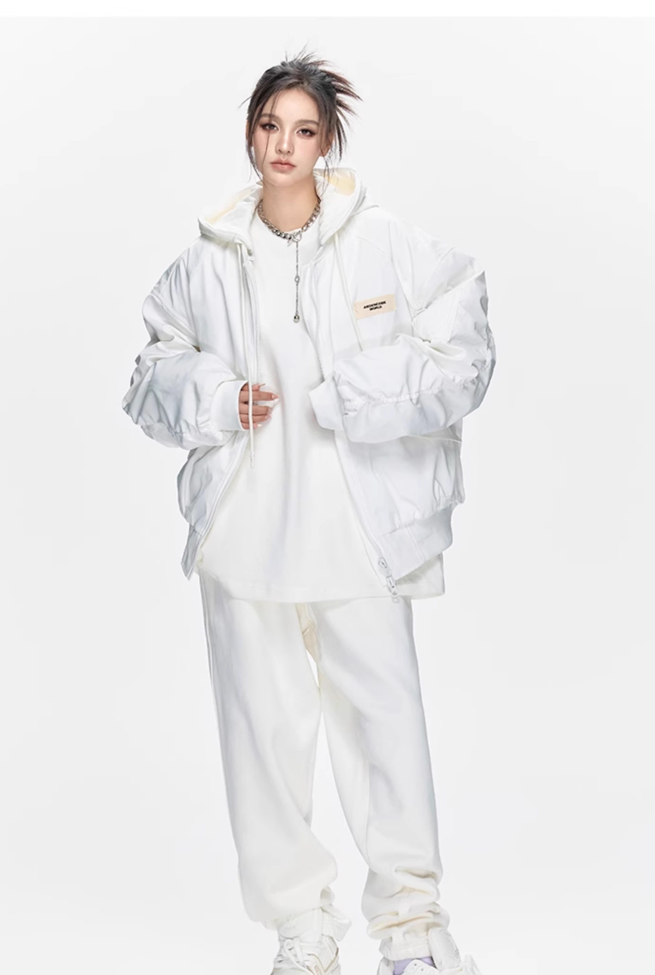 Arden Code AD01-094 Padded Hooded Jacket(2color)