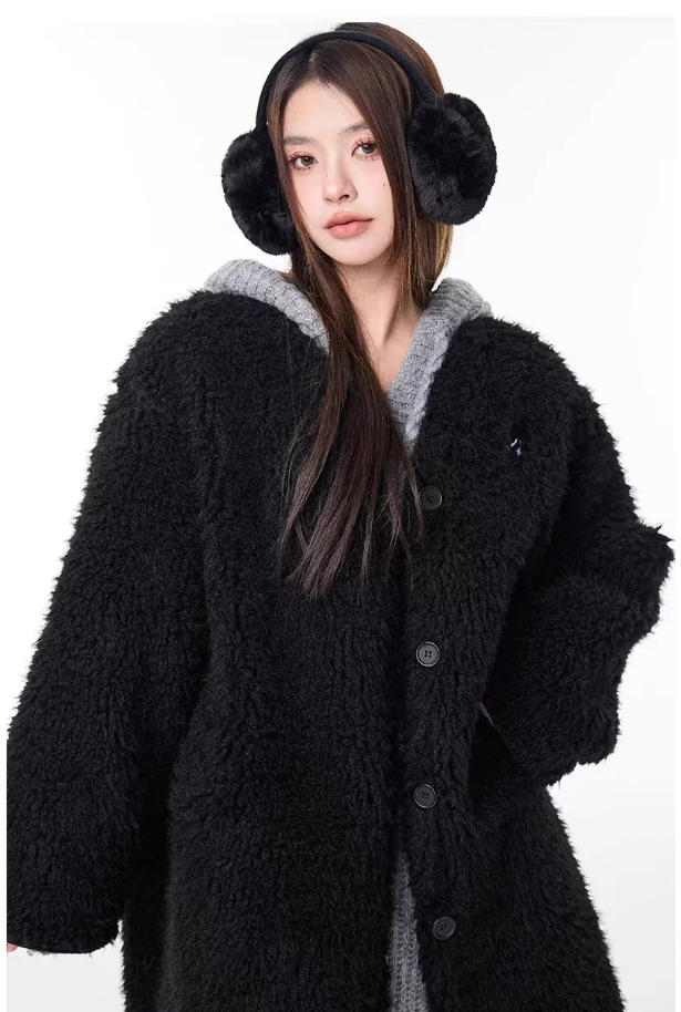 Cloud Season Long Soft Warm Knit Cardigan