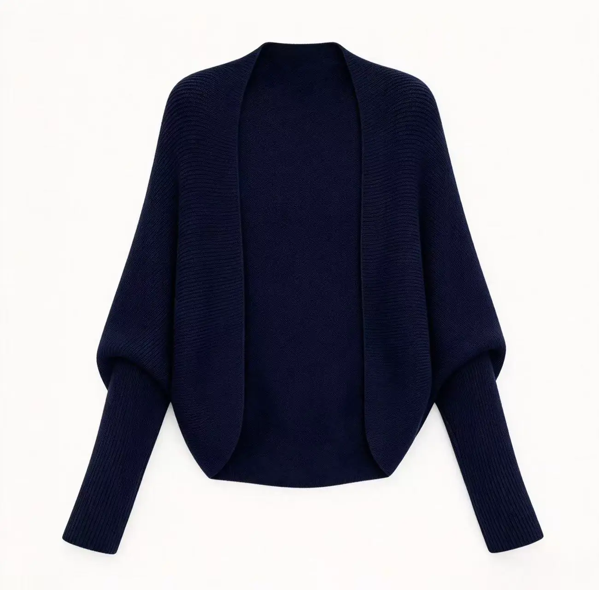 YZZI HE Knitted Batwing Sleeve Cardigan(4color)