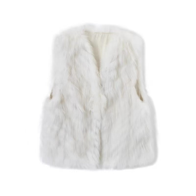 EDGII ED50AW1004 Silhouette fur vest