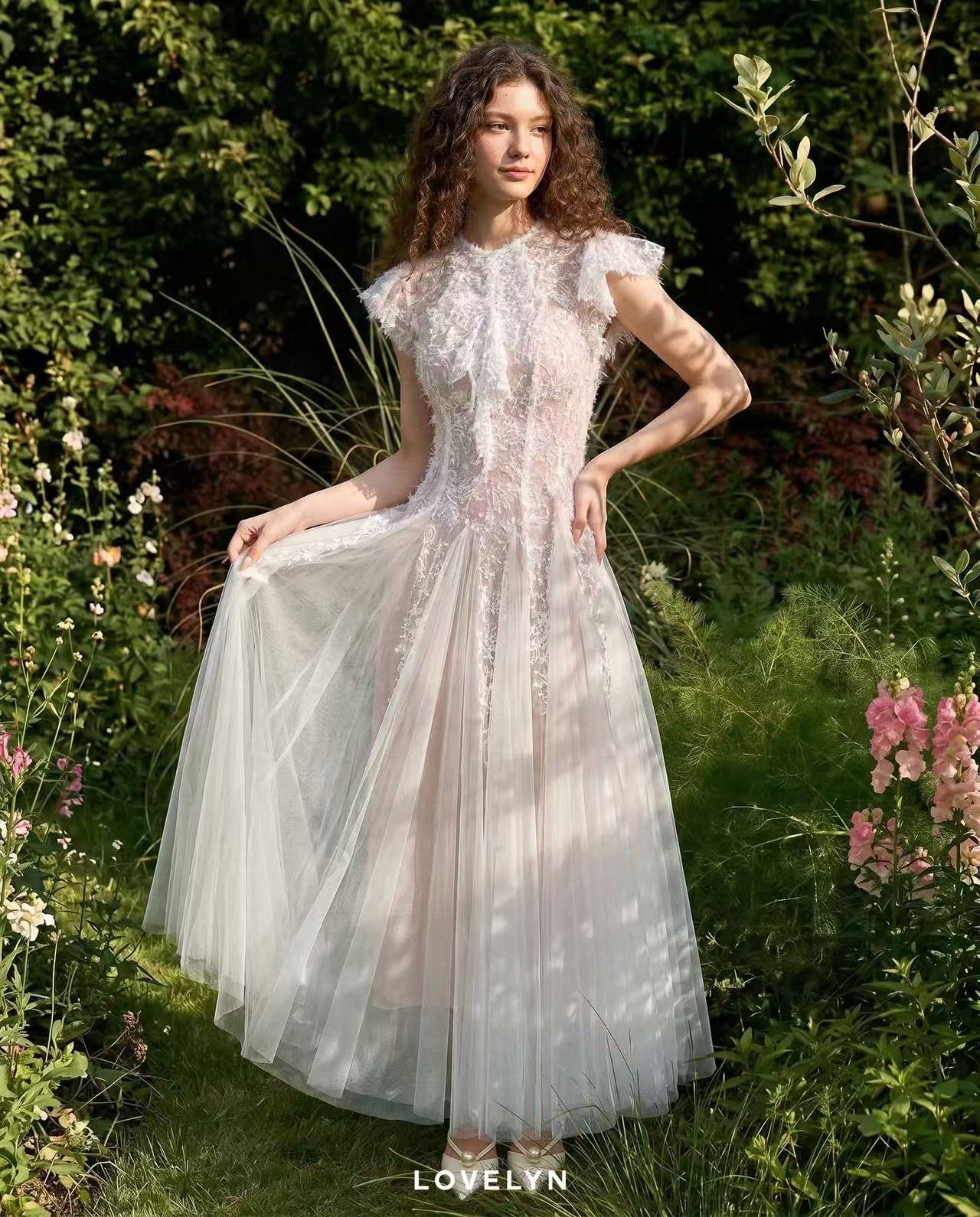 Lovelyn Ethereal Blossom Gown