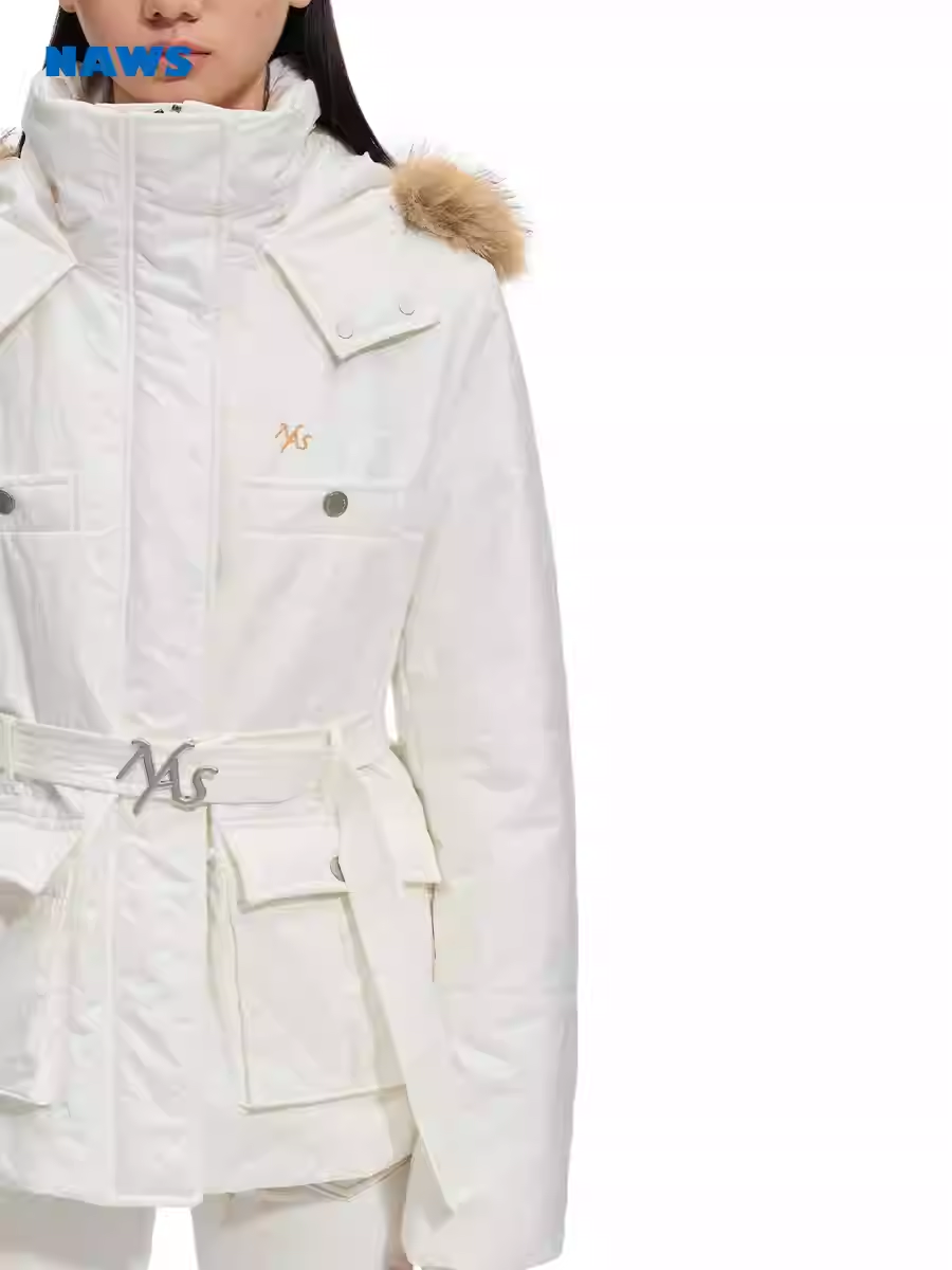 NAWS Polar Collection Slim-Fit Stand-Collar Jacket in Cargo Style