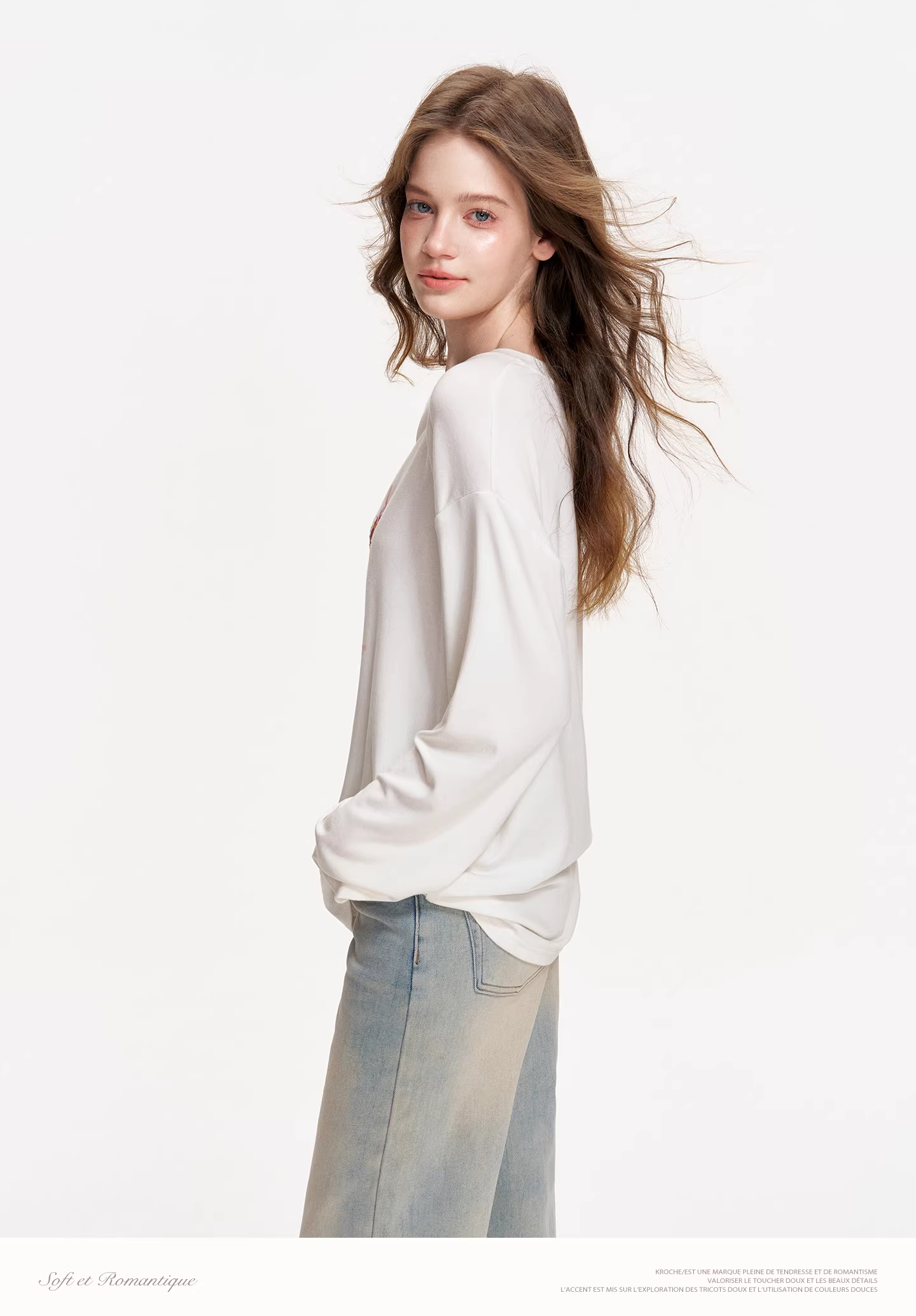 Kroche KE4045 Handmade sequined T-shirt